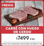 X$ - Carré con Hueso de Cerdo