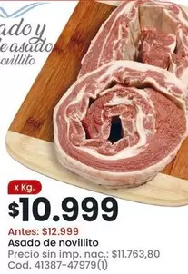 X$ - Asado de novillito