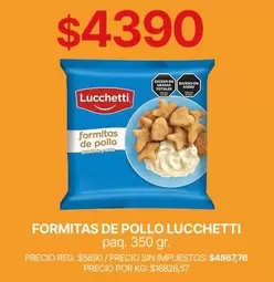 Lucchetti - Formitas de Pollo