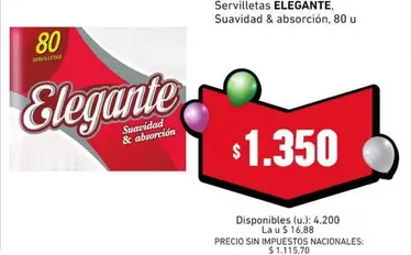 Elegante - Servilletas