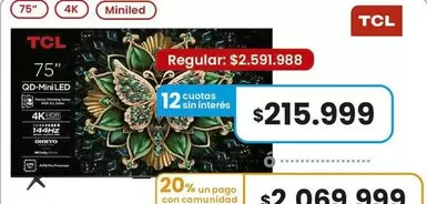 TCL - 75" QD-MiniLED