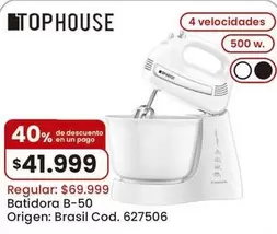 Origen - Batedeira B-50