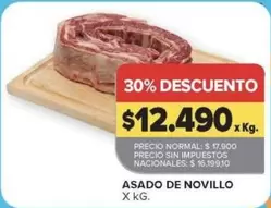 X$ - ASADO DE NOVILLO