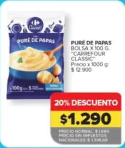 Carrefour - PURÉ DE PAPAS