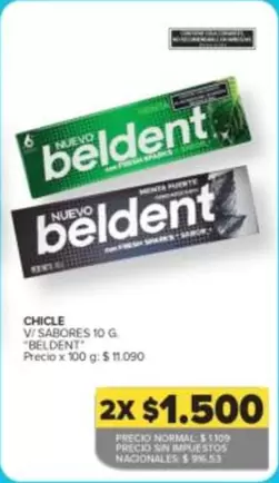 Beldent - CHICLE