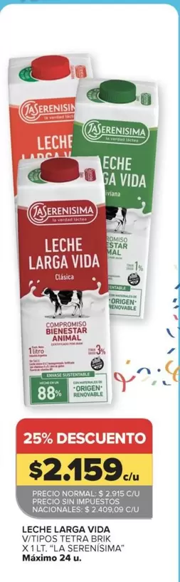 La Verdad - LECHE LARGA VIDA