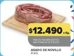 X$ - ASADO DE NOVILLO
