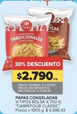 Carrefour - Papas Congeladas