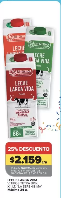 La Verdad - LECHE LARGA VIDA
