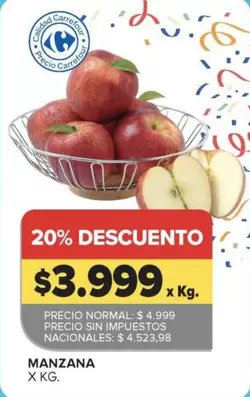Carrefour - Manzana