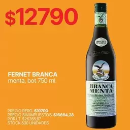 Fernet Branca - FERNET BRANCA menta