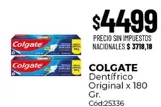 Colgate - Dentífrico Original