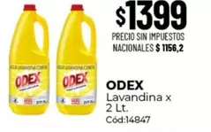 odex - Lavandina x 2 Lt. Cód:14847
