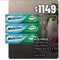 Kolynos - Dentífrico KOLYNOS Frescura