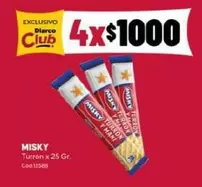 Misky - Turron x 25 Gr.