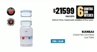 kansai - Dispenser De Mesa Còd: 7894