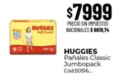 Huggies - Pañales Classic Jumbopack Cód:50516