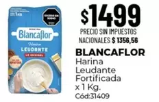 Blancaflor - Harina Leudante Fortificada x 1 Kg. Cód:31409