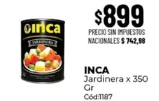 Inca - Jardinera