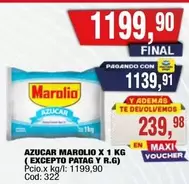 Marolio - AZUCAR X 1 KG