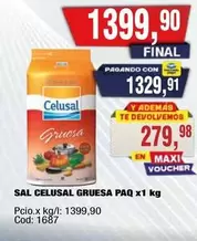 Celusal - SAL CELUSAL GRUESA PAQ x1 kg