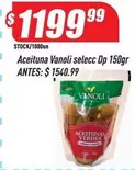 Vanoli - Aceituna selecc Dp