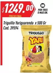Mas - Triguillo Yariguarenda Cod. 39594
