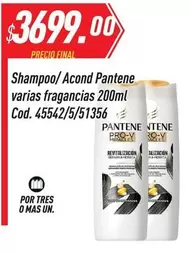 Pantene - Shampoo/ Acond Cod. 45542/5/51356