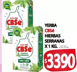 CBSE - YERBA HIERBAS SERRANAS