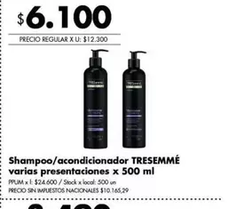 Tresemmé - Shampoo/acondicionador