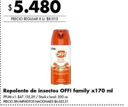 X$ - Repelente de insectos family