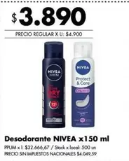 Nivea - Desodorante