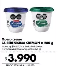 Cremon - Queso crema