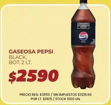 Pepsi - GASEOSA BLACK