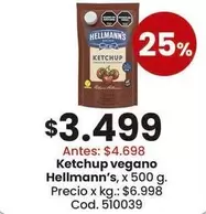 Hellmann's - Ketchup vegano