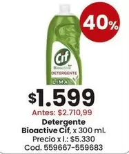 Cif - Detergente Bioactive