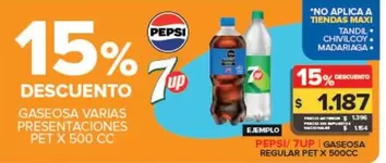 Pepsi/7UP - Gaseosa
