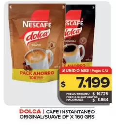 Dolca - Cafe Instantaneo Original/Suave