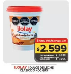 Ilolay - Dulce De Leche Clásico