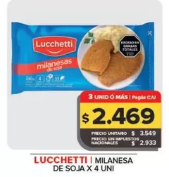 Lucchetti - Milanesas De Soja