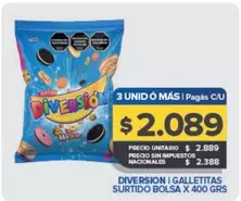 Diversion - Galletitas Surtido