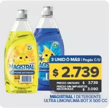 Magistral - Detergente Ultra Limon/Lima