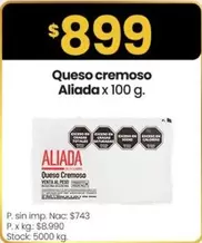 X$ - Queso cremoso