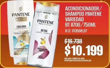 Pantene - Acondicionador/Shampoo