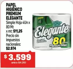 Elegante - PAPEL HIGIÉNICO PREMIUM
