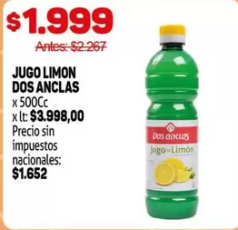 Dos Anclas - JUGO LIMON