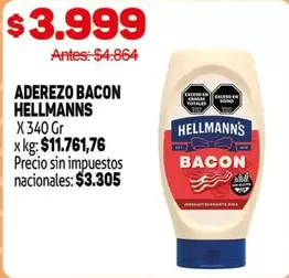 X$ - ADEREZO BACON