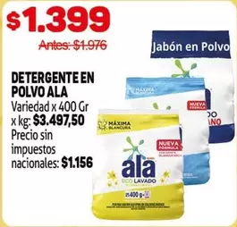 Ala - DETERGENTE EN POLVO