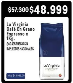 La Virginia - Café En Grano Espresso