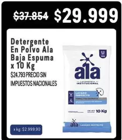 Ala - Detergente En Polvo